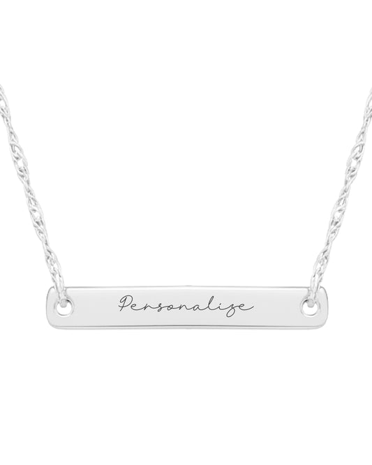 Colar Placa Singapura Com Nome