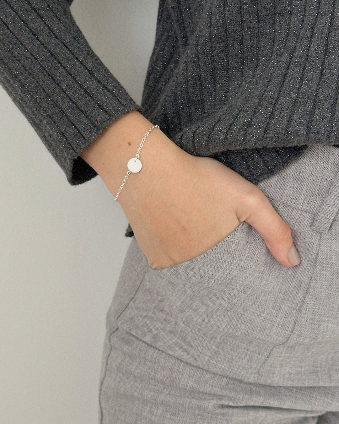 Pulseira Medalha Com Nome