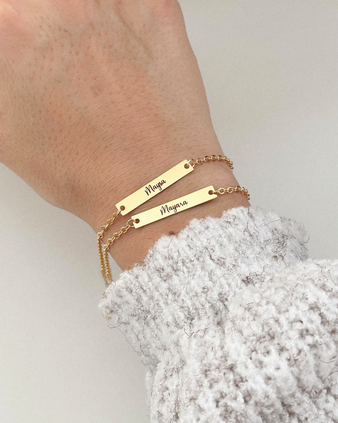 Pulseira Placa Com Nome