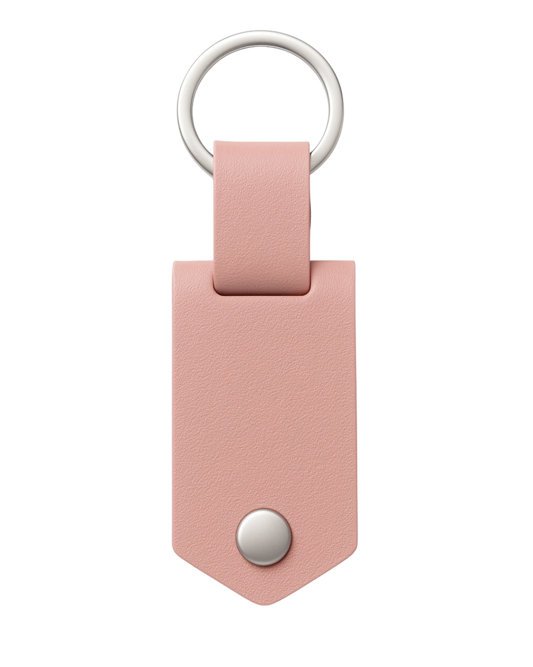 Chaveiro Couro Rosa Frase Especial