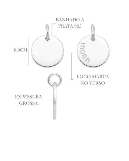 Colar Medalha Inicial