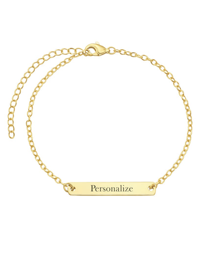 Pulseira Placa Com Nome