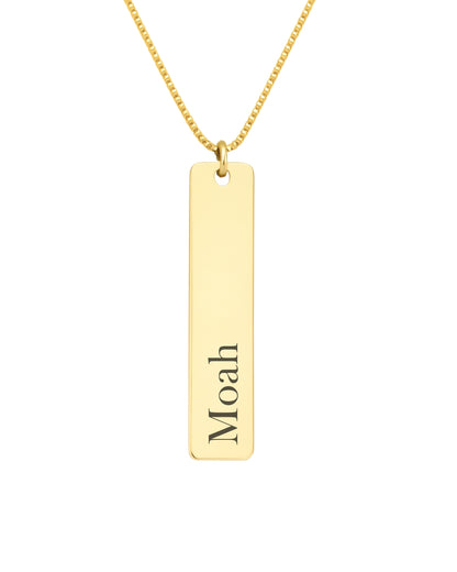 Colar Placa Com Nome