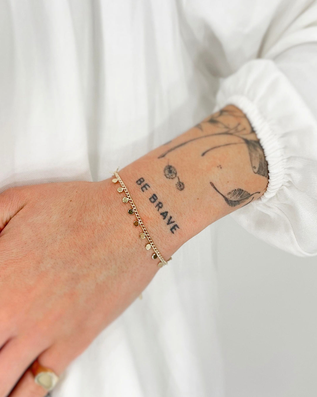 Pulseira Medalhas - Ouro