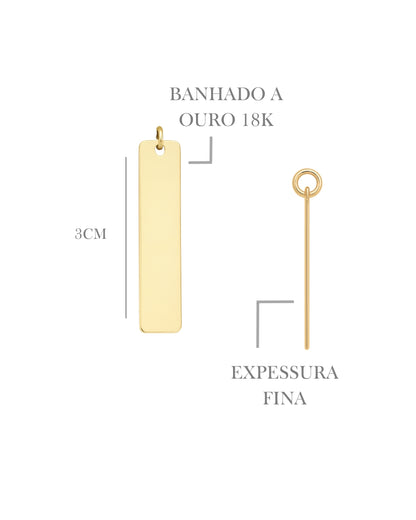 Colar Olhar Vertical