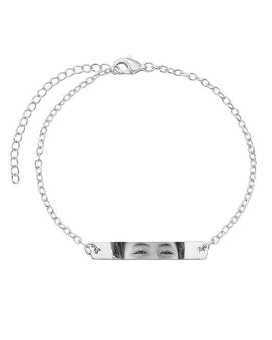 Pulseira Placa Com Olhar