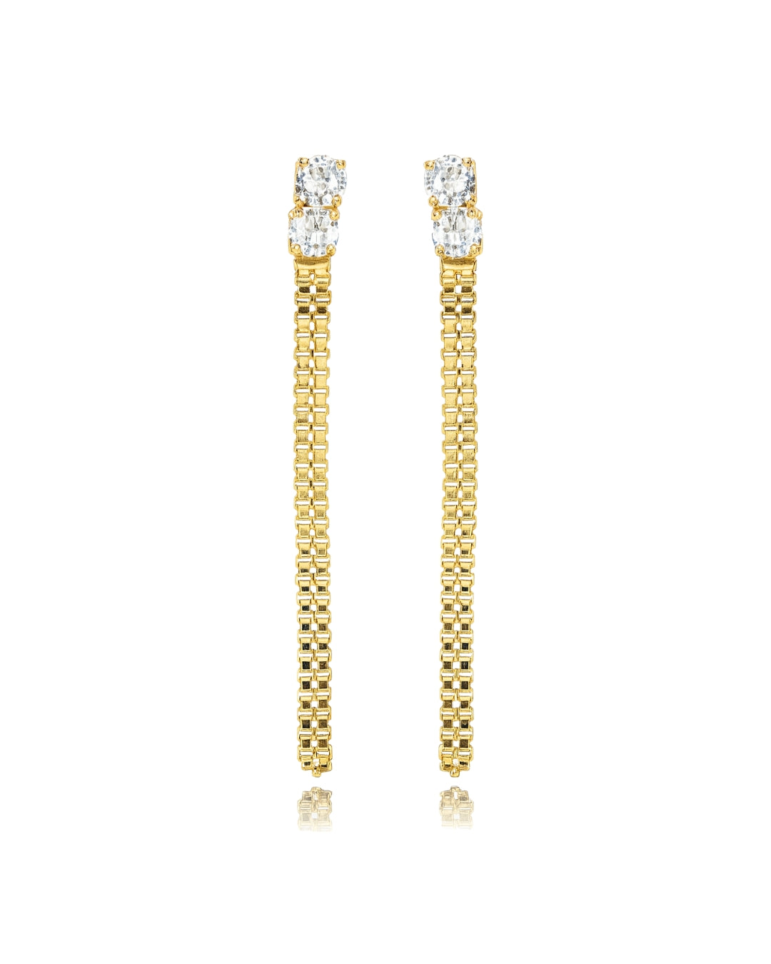 Brinco Longo Corrente - Ouro