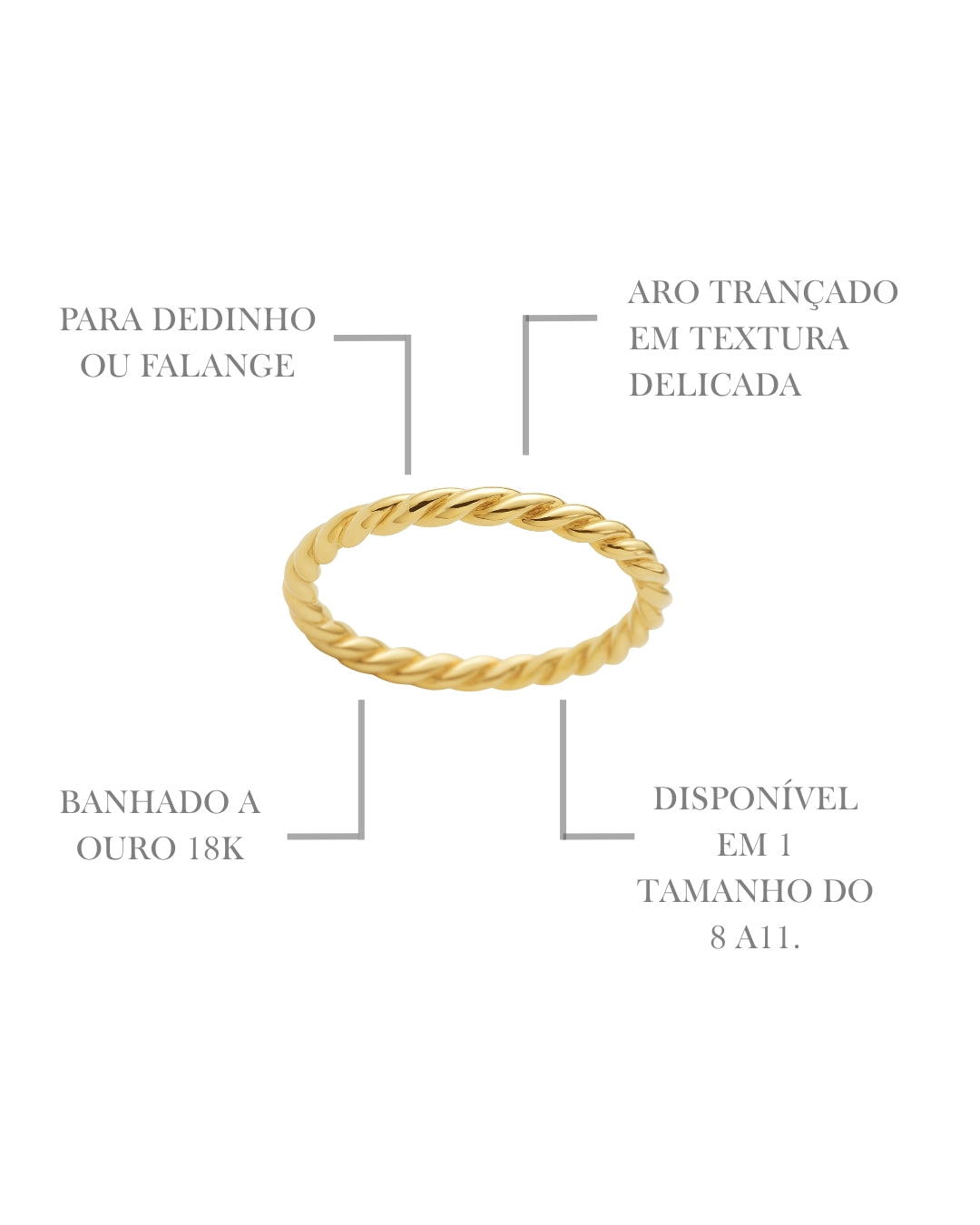 Anel Trançado