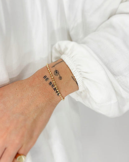 Pulseira Bolinhas - Ouro