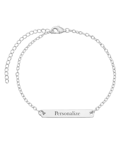 Pulseira Placa Com Nome