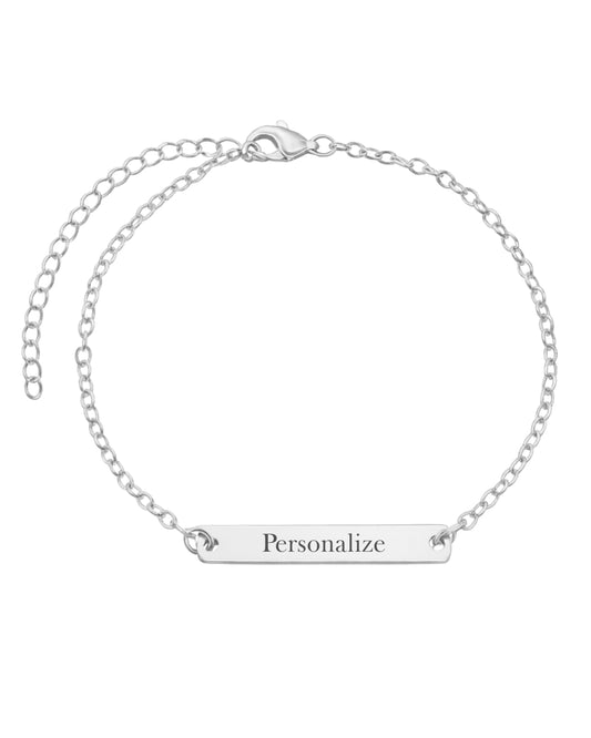Pulseira Placa Com Nome